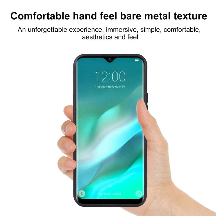 TPU Phone Case For Doogee X90L(Black)