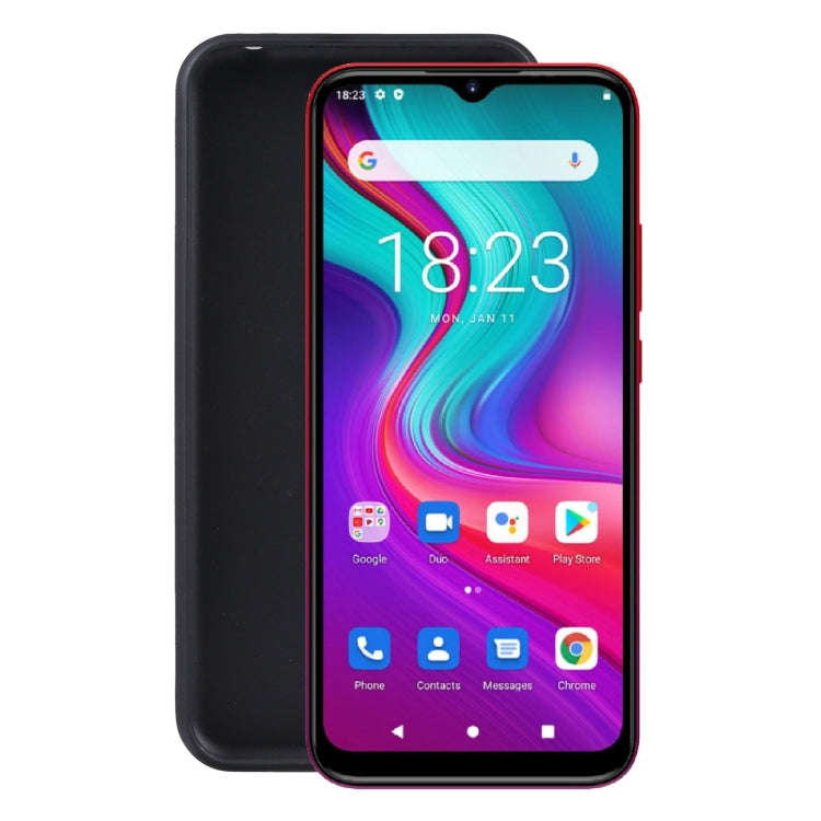 TPU Phone Case For Doogee X96 Pro(Black)