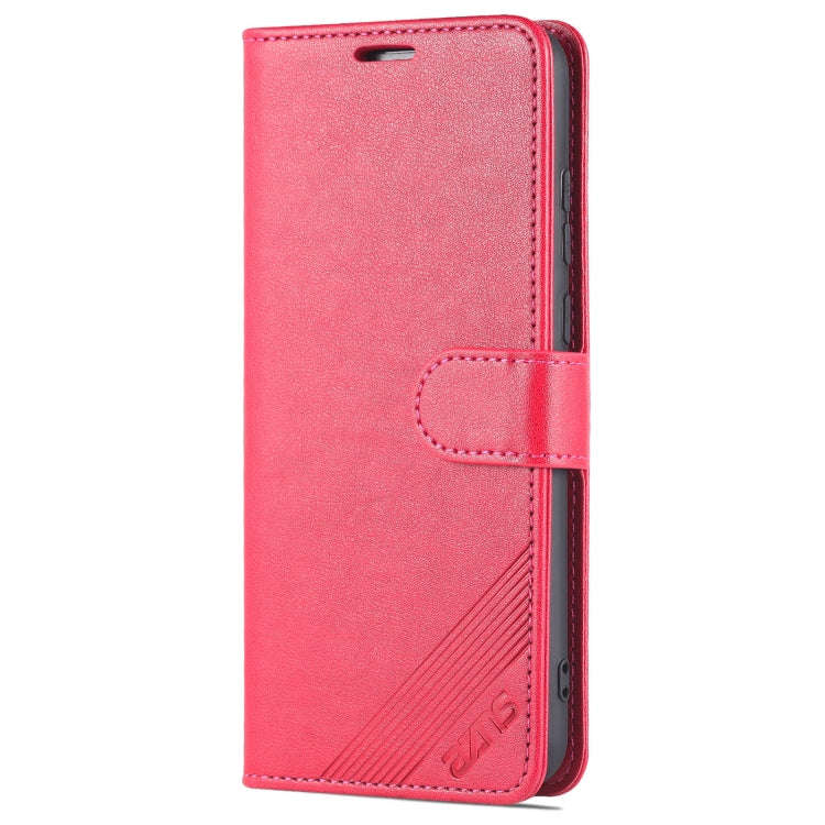 For Huawei Enjoy 20e AZNS Sheepskin Texture Flip Leather Phone Case(Red)