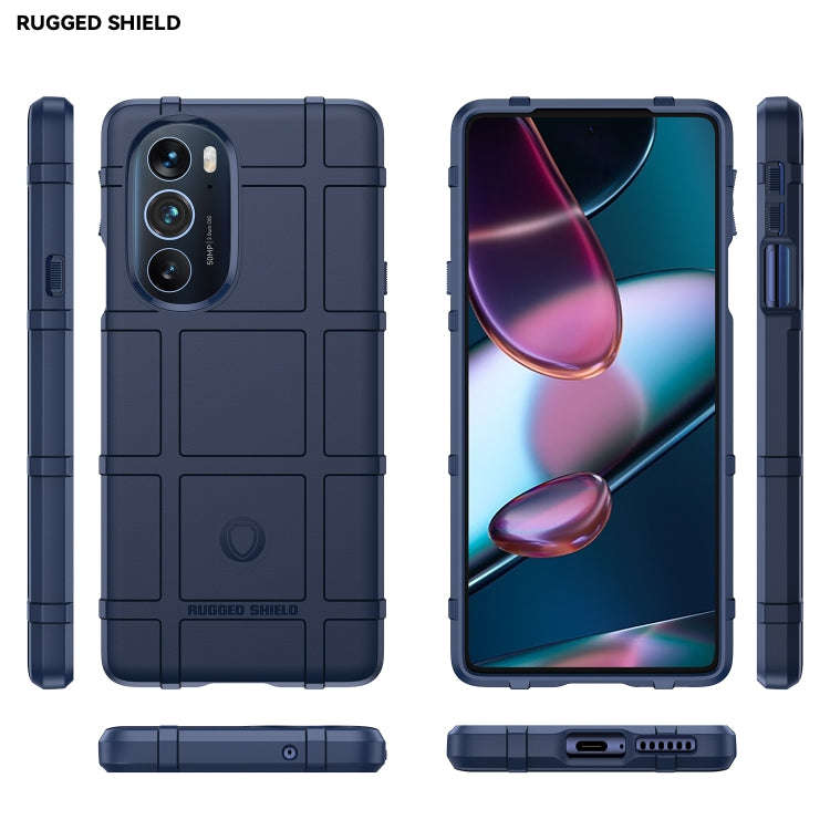For Motorola Edge X30 5G Full Coverage Shockproof TPU Phone Case(Blue)