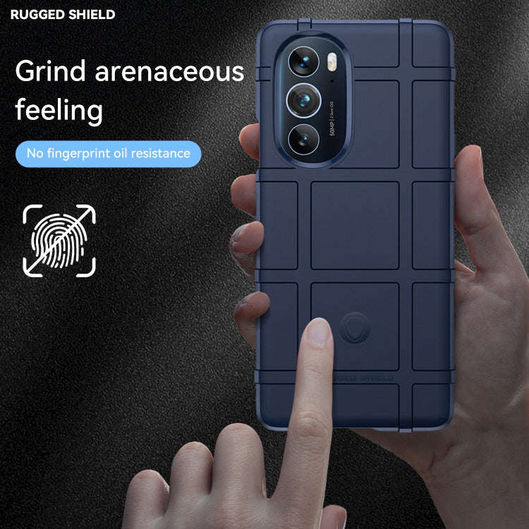 For Motorola Edge X30 5G Full Coverage Shockproof TPU Phone Case(Blue)