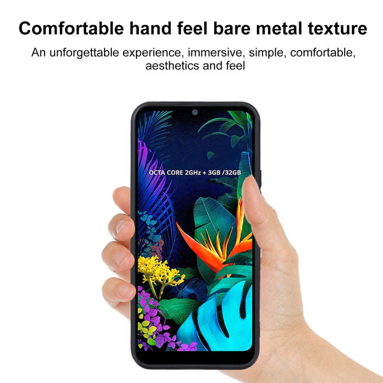 TPU Phone Case For LG K50(Pudding Black)