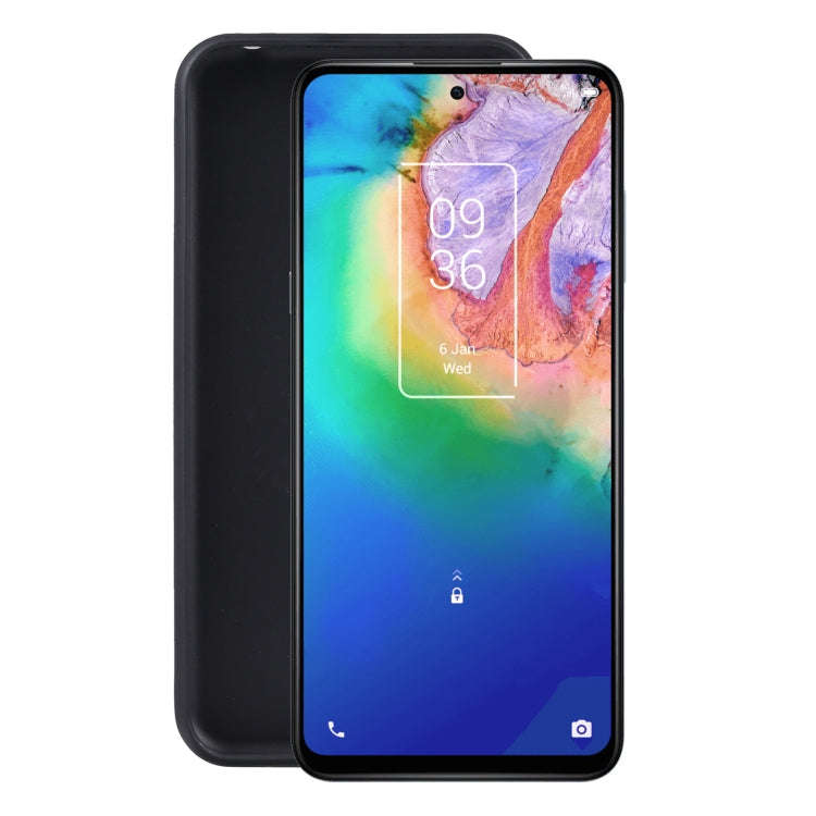 TPU Phone Case For TCL 20 5G(Pudding Black)