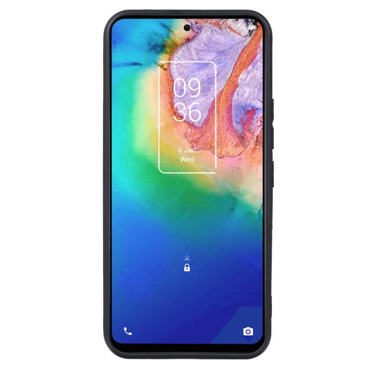 TPU Phone Case For TCL 20 5G(Pudding Black)