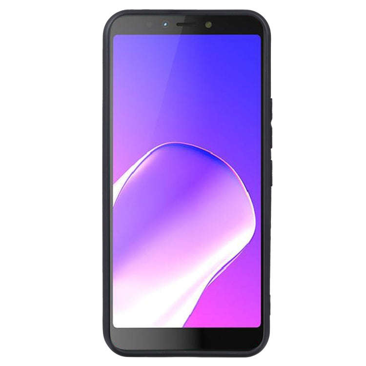 TPU Phone Case For Tecno Hot 6 Pro(Pudding Black)