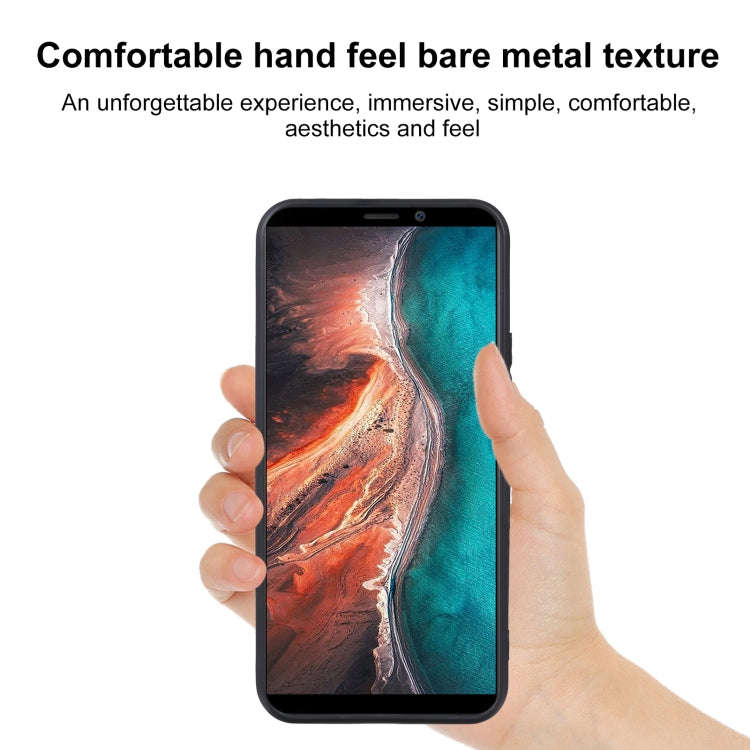 TPU Phone Case For Ulefone P6000 Plus(Black)