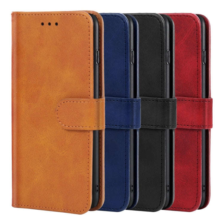 Leather Phone Case For Cricket Dream 5G/AT&A Radiant Max 5G(Red)