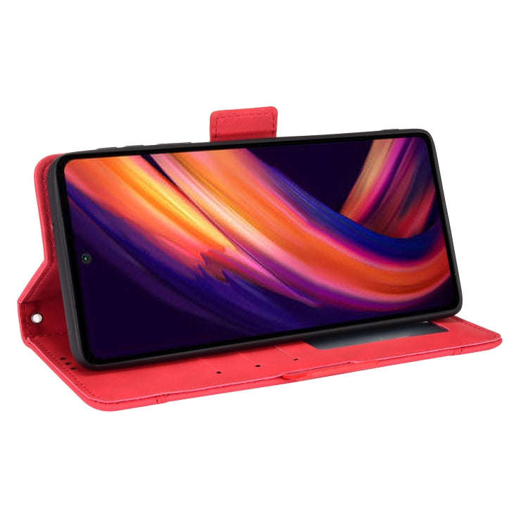 For Motorola Moto Edge X30 Skin Feel Calf Pattern Leather Phone Case(Red)