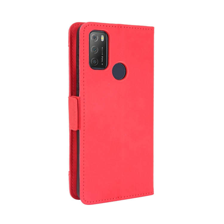 For TCL 20Y / Alcatel 1S 2021 Skin Feel Calf Pattern Leather Phone Case(Red)