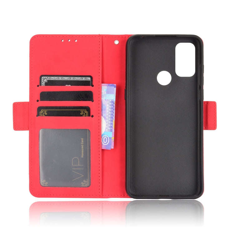 For TCL 20Y / Alcatel 1S 2021 Skin Feel Calf Pattern Leather Phone Case(Red)