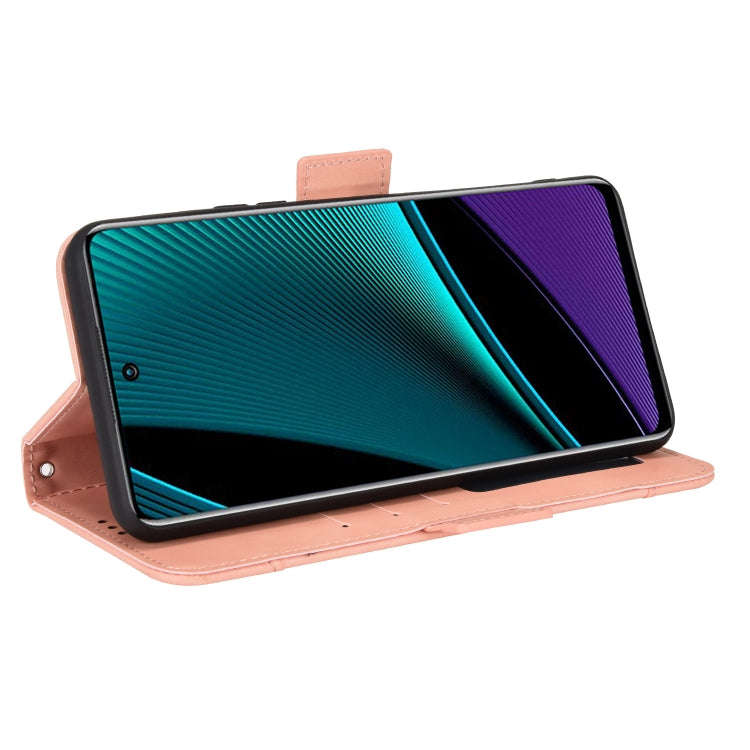 For Infinix Note 11 Pro Skin Feel Calf Pattern Leather Phone Case(Pink)
