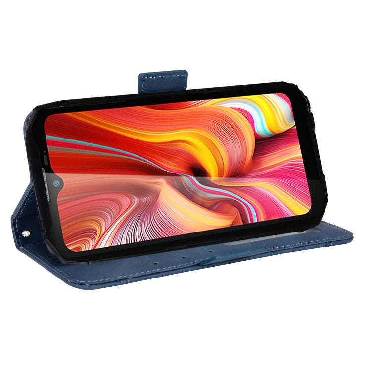 For Doogee S96 Pro Skin Feel Calf Pattern Leather Phone Case(Blue)