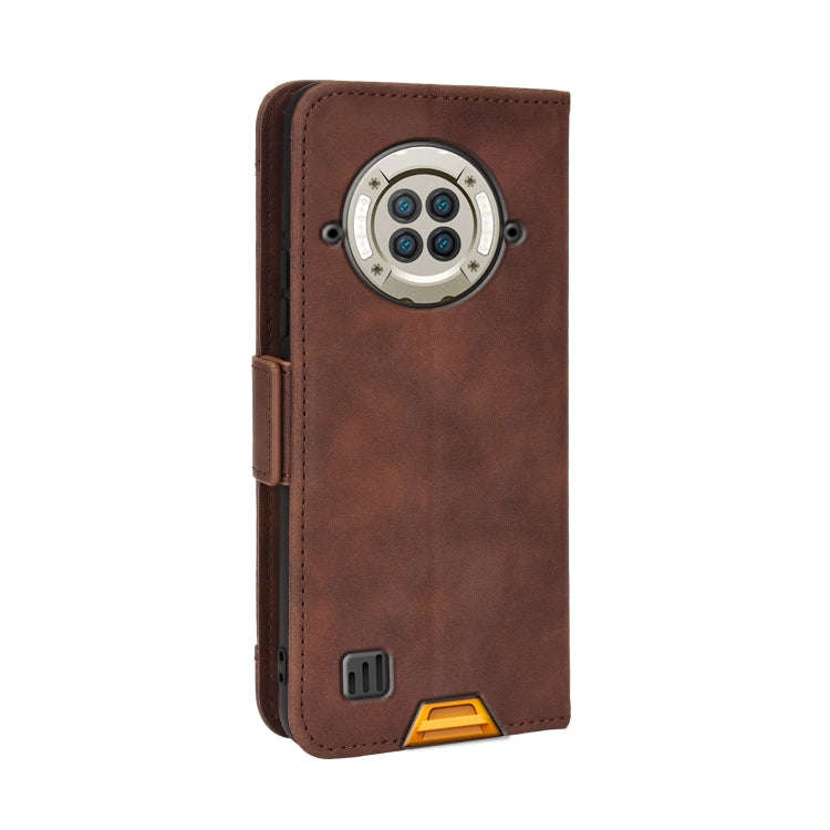 For Doogee S96 Pro Skin Feel Calf Pattern Leather Phone Case(Brown)