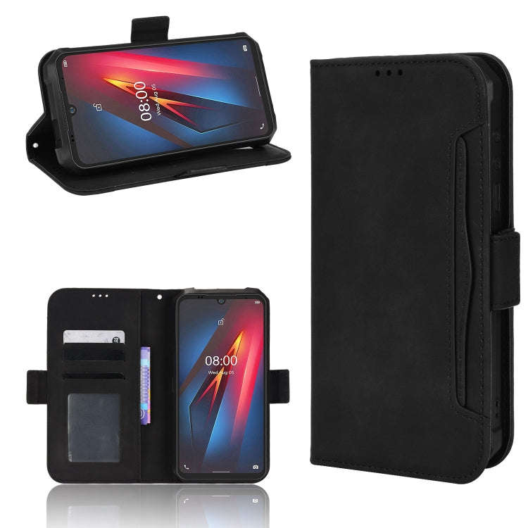 For Ulefone Armor 8 Skin Feel Calf Pattern Leather Phone Case(Black)