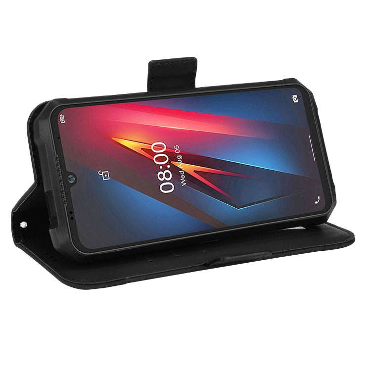 For Ulefone Armor 8 Skin Feel Calf Pattern Leather Phone Case(Black)