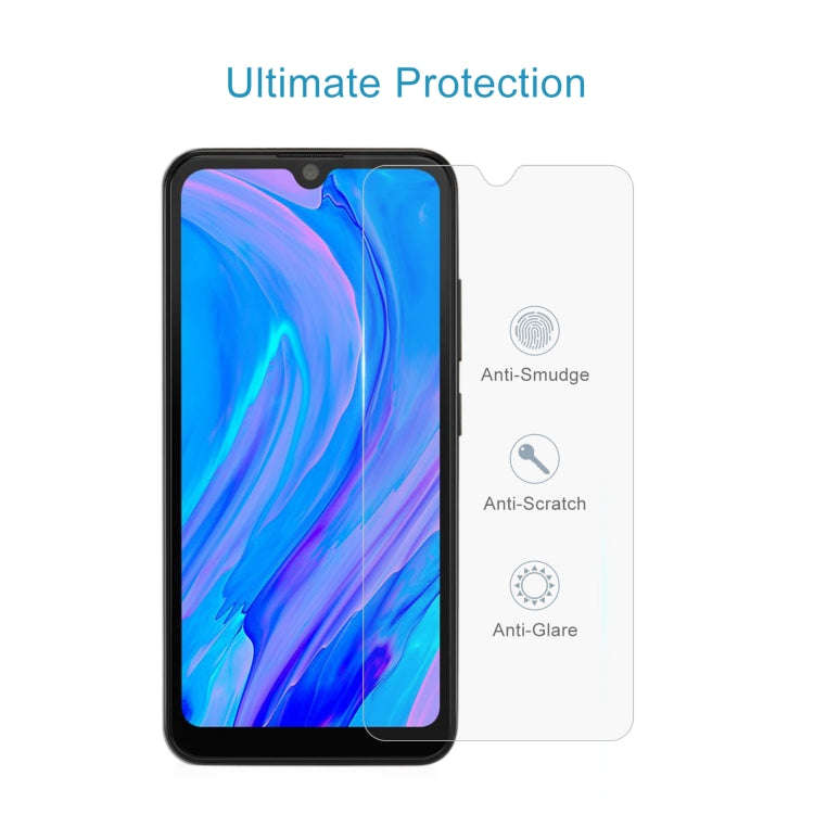 50 PCS 0.26mm 9H 2.5D Tempered Glass Film For Itel S15 Pro