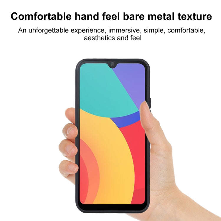 TPU Phone Case For Alcatel 1L 2021(Pudding Black)