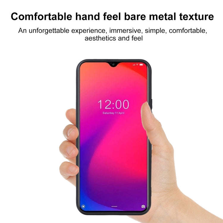 TPU Phone Case For Doogee X95(Full Gloss Black)