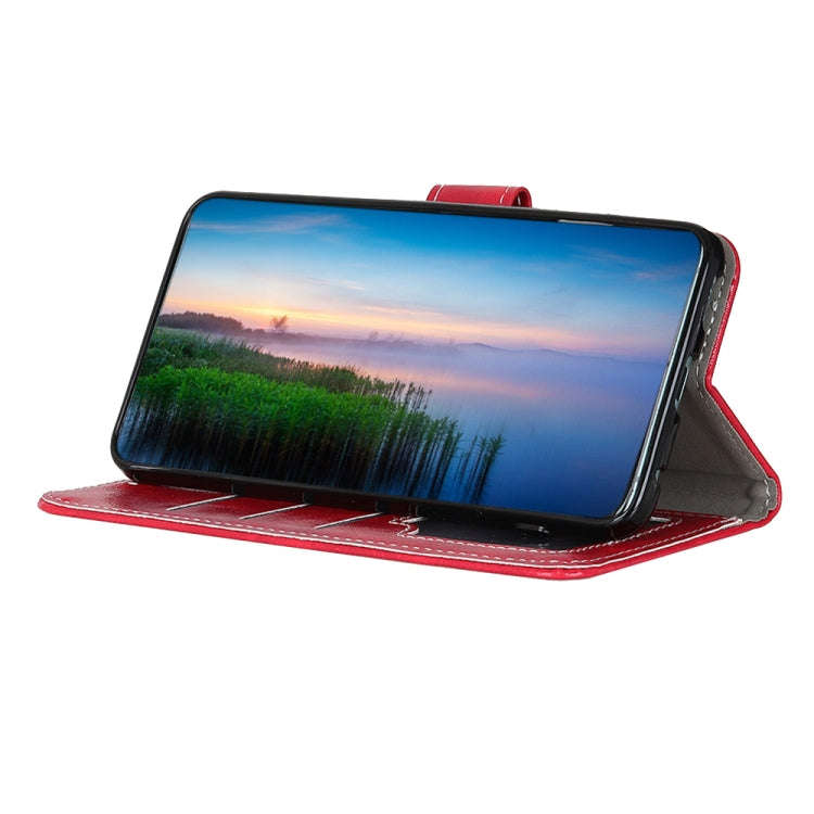 For Motorola Moto G Stylus 2022 Retro Crazy Horse Texture Horizontal Flip Leather Phone Case(Red)