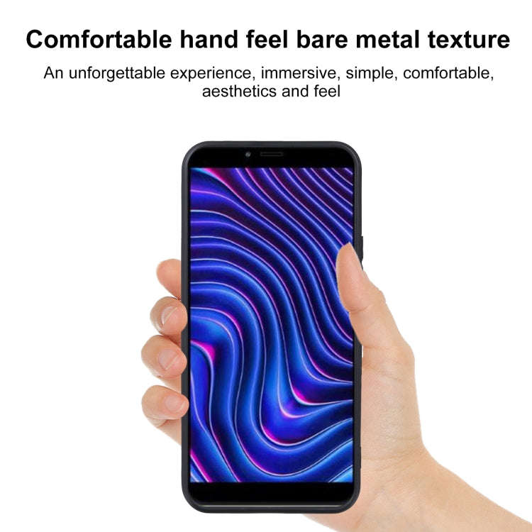 TPU Phone Case For BLU C5 Max(Pudding Black)