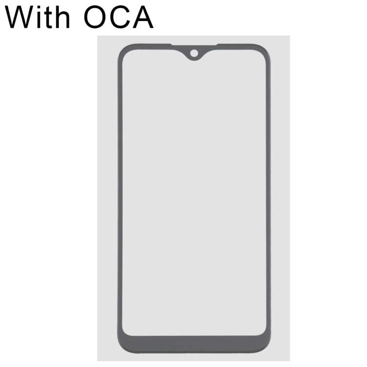For Samsung Galaxy A21 Front Screen Outer Glass Lens with OCA Optically Clear Adhesive