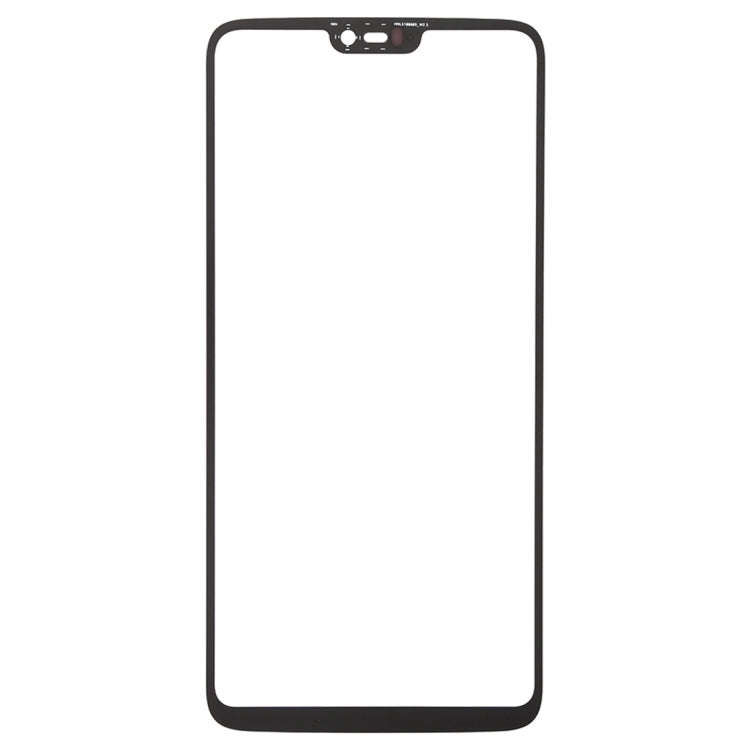 For OnePlus 6 Front Screen Outer Glass Lens with OCA Optically Clear Adhesive