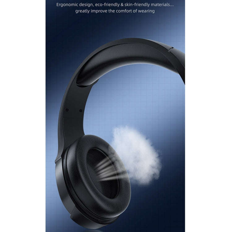 awei GM-5 USB + 3.5mm Ambient Light Gaming Wired Headset with Microphone(Black)