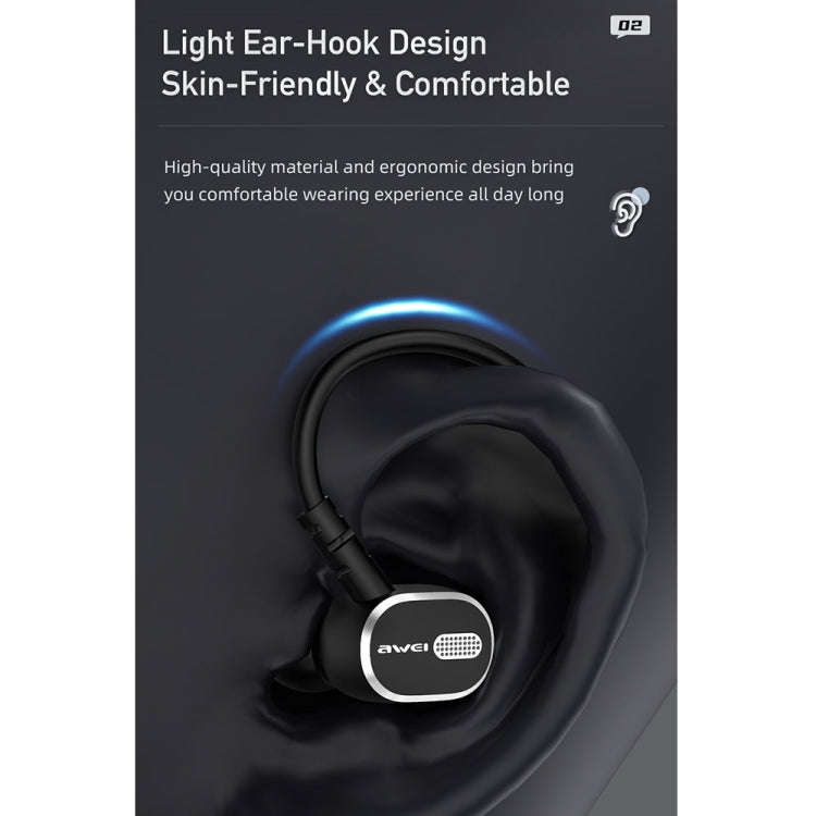 awei TC-6 Type-C / USB-C Mini Stereo In-ear Wired Earphone(Black)