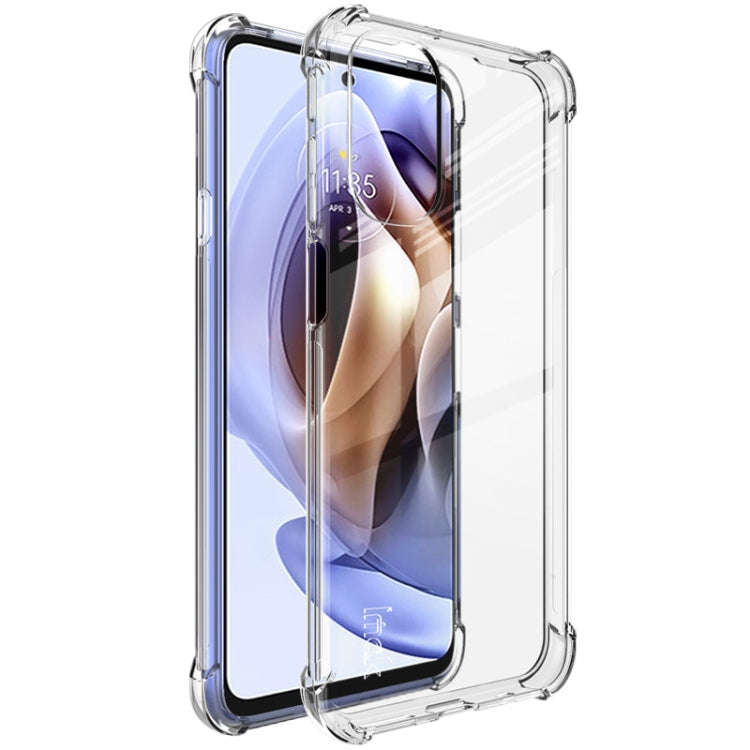 For Motorola Moto G31 / G41 imak All-inclusive Shockproof Airbag TPU Case with Screen Protector(T...