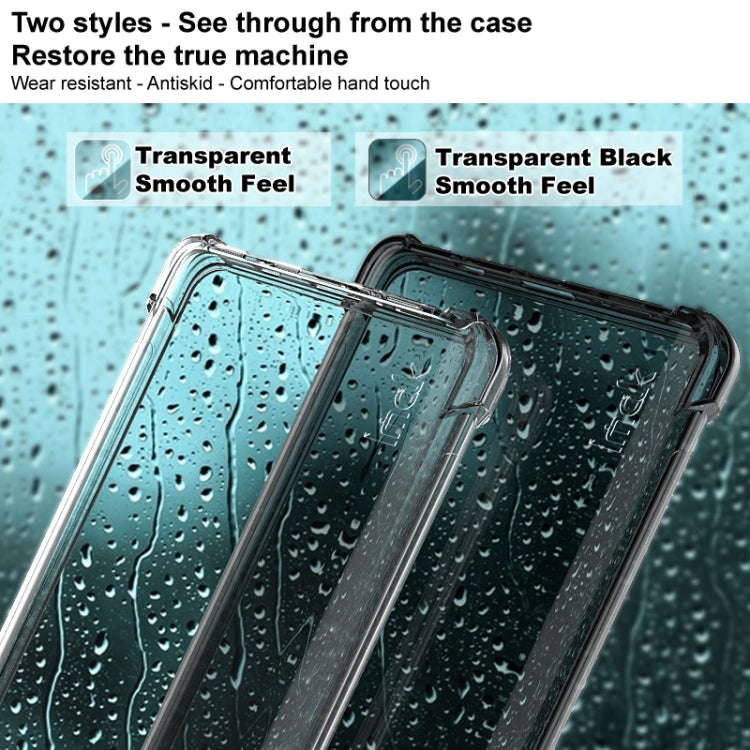 For Motorola Moto G71 5G imak All-inclusive Shockproof Airbag TPU Case with Screen Protector(Tran...