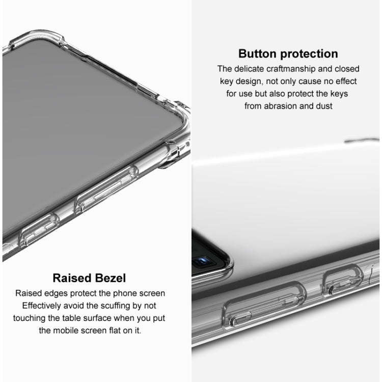 For Motorola Moto G71 5G imak All-inclusive Shockproof Airbag TPU Case with Screen Protector(Tran...