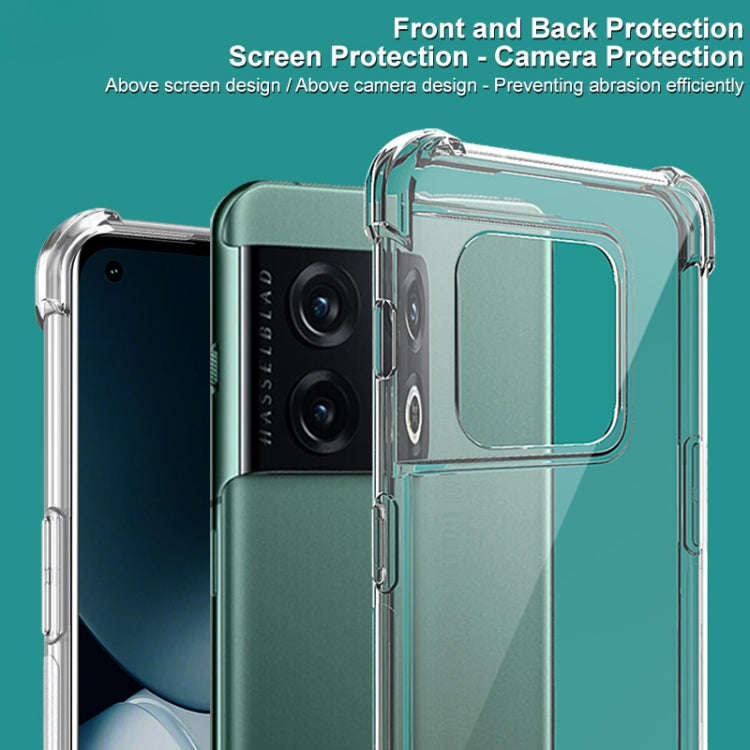 For OnePlus 10 Pro 5G imak All-inclusive Shockproof Airbag TPU Case with Screen Protector(Transpa...
