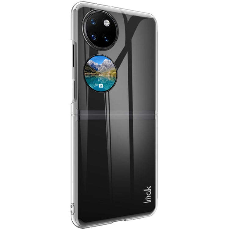 For Huawei P50 Pocket imak Wing II Wear-resisting Crystal Protective Case(Transparent)