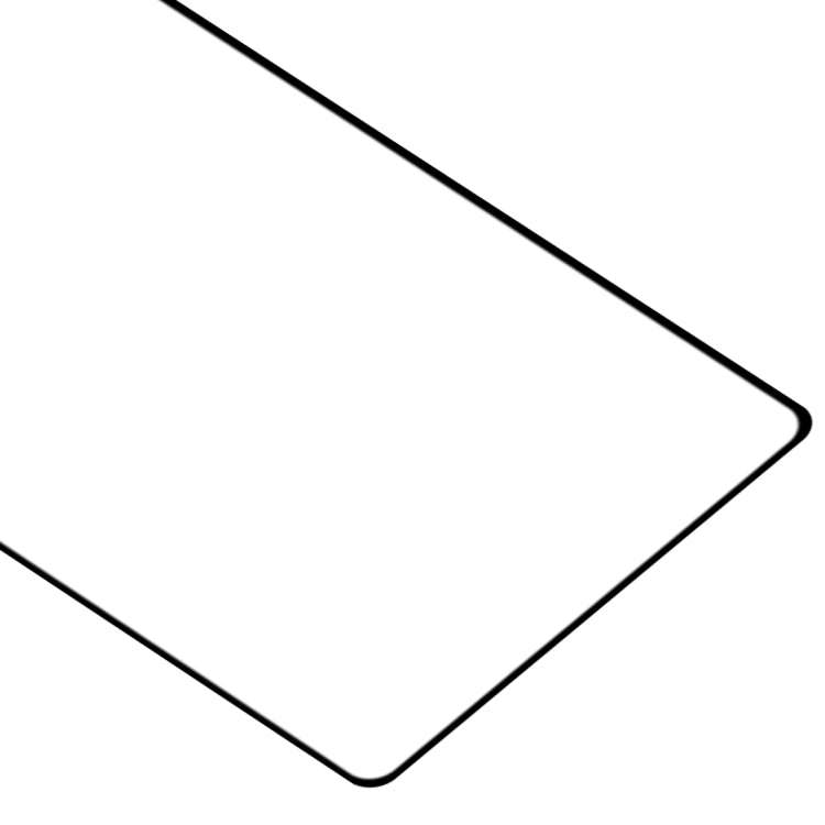Front Screen Outer Glass Lens with OCA Optically Clear Adhesive for Xiaomi Mi Mix 2(Black)