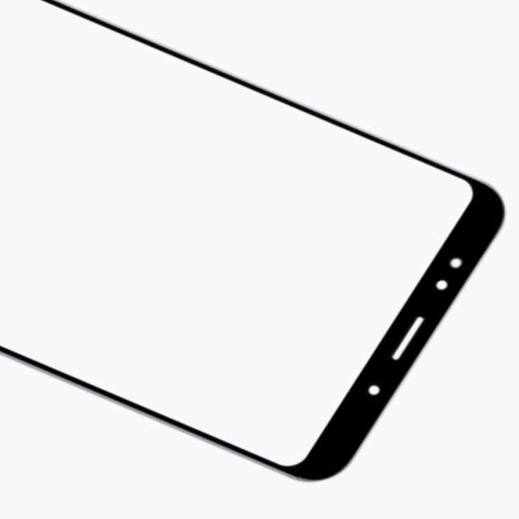 Front Screen Outer Glass Lens with OCA Optically Clear Adhesive for Xiaomi Redmi Note 5(Black)