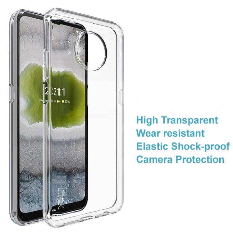 For Nokia X10 / X20 imak UX-5 Series Transparent TPU Phone Case