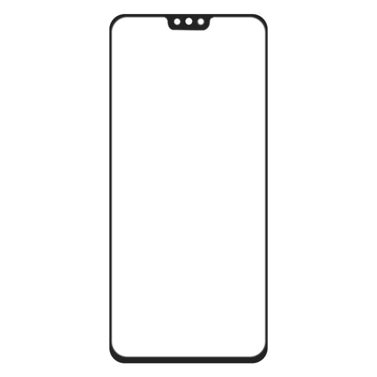 For Honor 8X Front Screen Outer Glass Lens with OCA Optically Clear Adhesive