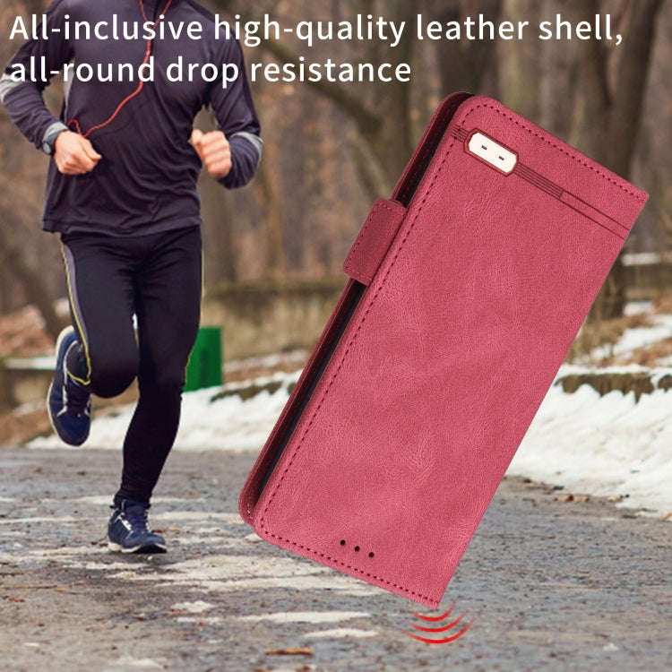 For Asus ROG Phone 5 Magnetic Clasp Leather Phone Case(Red)