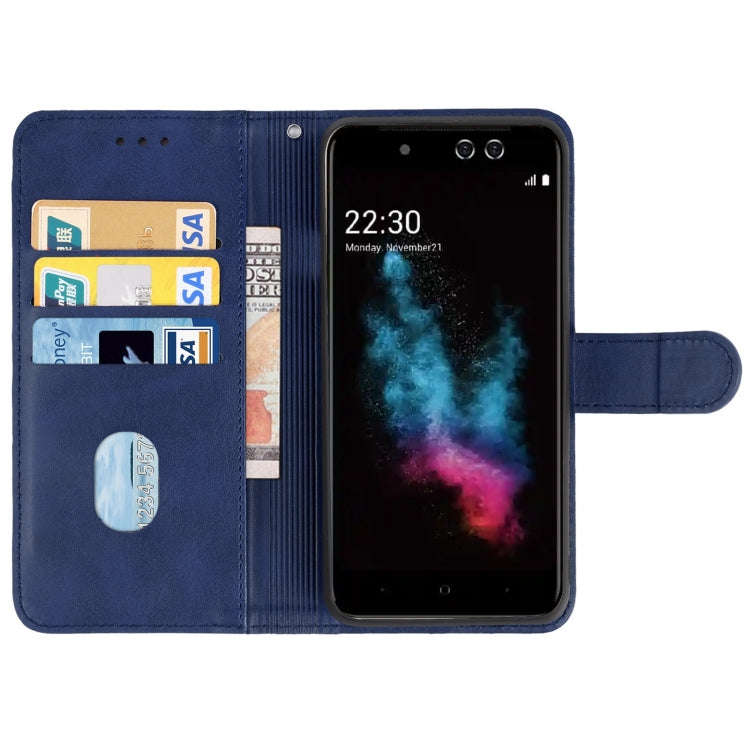 For Tecno S32 Leather Phone Case(Blue)
