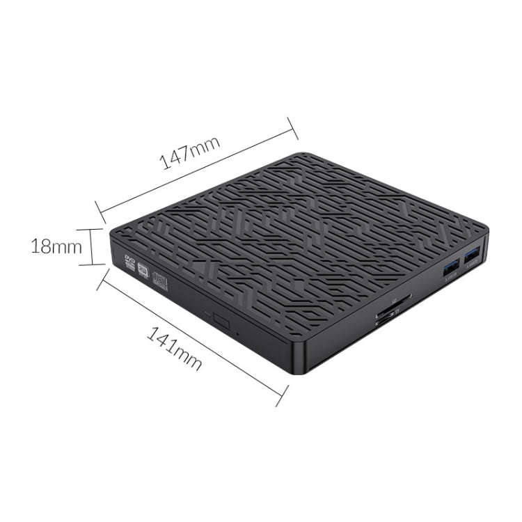 ORICO XD008 External DVD Drive Extension(Black)