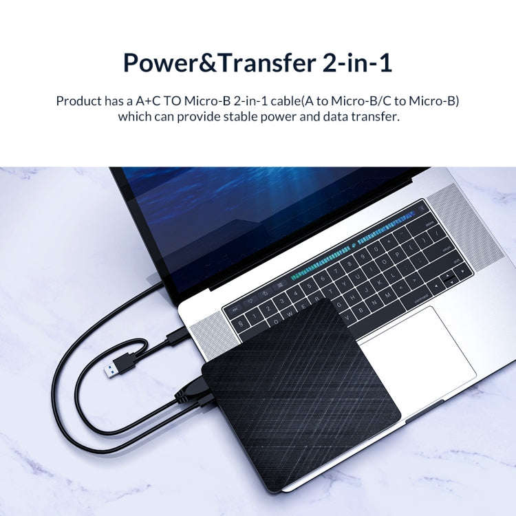 ORICO XD008 External DVD Drive Extension(Black)