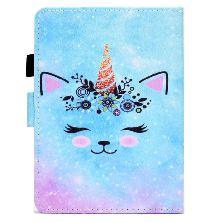 For Amazon Kindle Paperwhite 5 Sewing Pen Slot Leather Tablet Case(Wildebeest)
