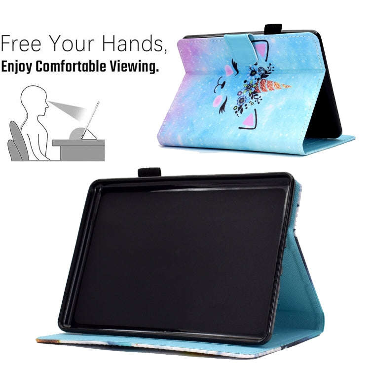 For Amazon Kindle Paperwhite 5 Sewing Pen Slot Leather Tablet Case(Wildebeest)