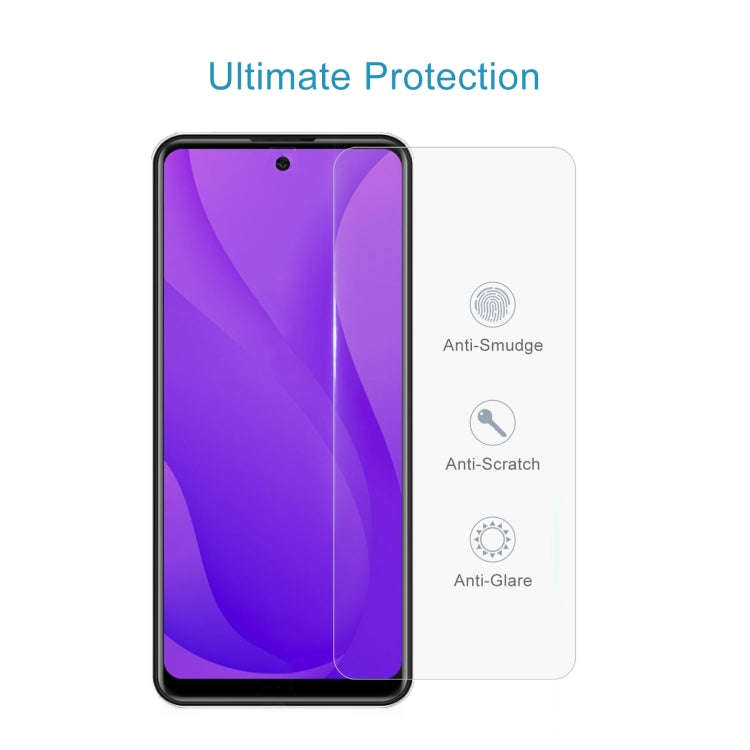 10 PCS 0.26mm 9H 2.5D Tempered Glass Film For BLU G71+