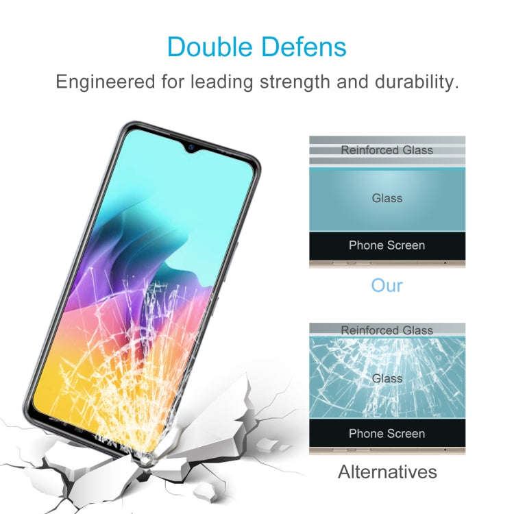 50 PCS 0.26mm 9H 2.5D Tempered Glass Film For Itel A58 / A58 Pro