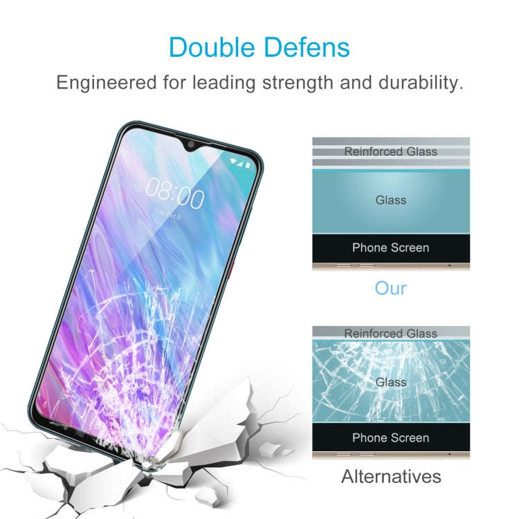 50 PCS 0.26mm 9H 2.5D Tempered Glass Film For ZTE Blade 20 Smart
