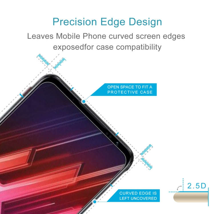 10 PCS 0.26mm 9H 2.5D Tempered Glass Film For ZTE nubia Red Magic 7 Pro