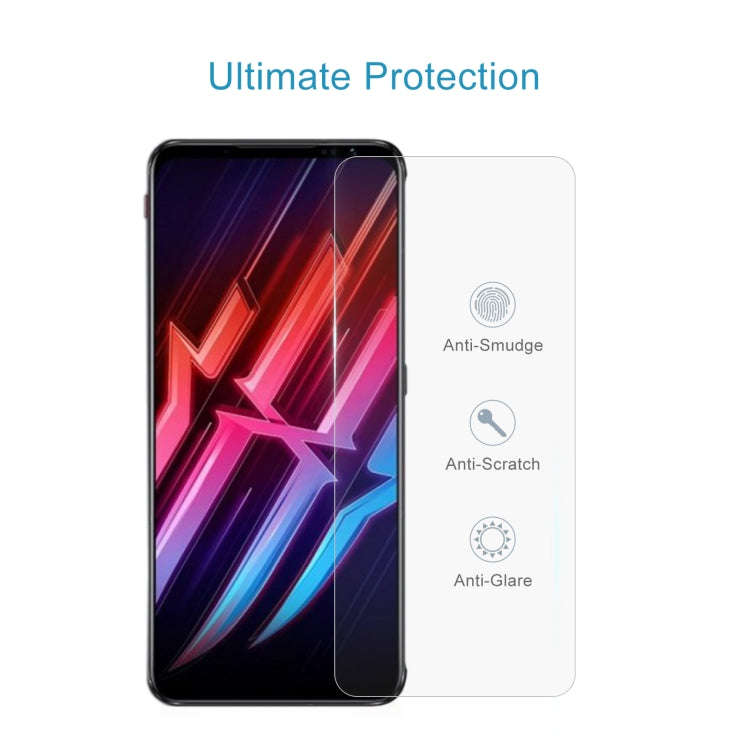 10 PCS 0.26mm 9H 2.5D Tempered Glass Film For ZTE nubia Red Magic 7 Pro