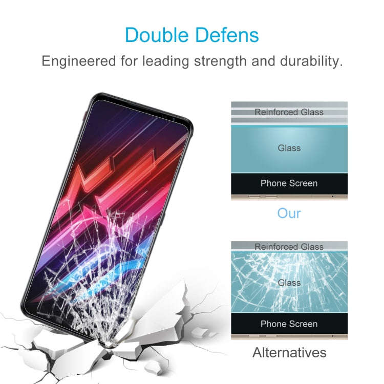 10 PCS 0.26mm 9H 2.5D Tempered Glass Film For ZTE nubia Red Magic 7 Pro