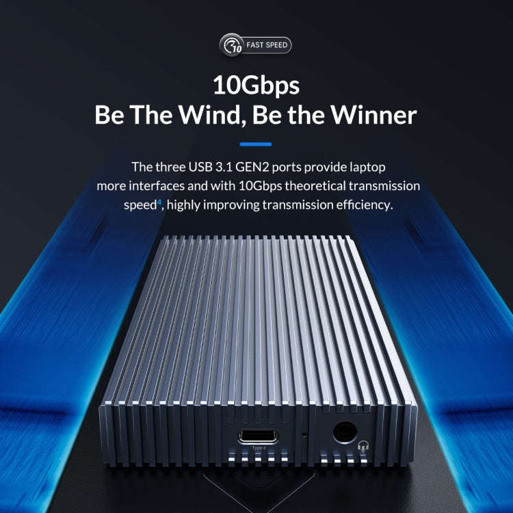 ORICO CDH-9N Type-C / USB-C Multifunctional Docking Station(Grey)